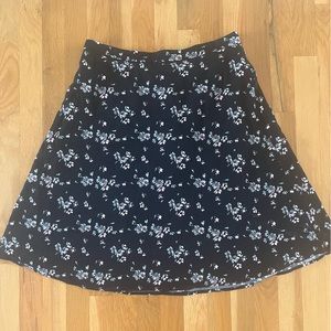 GAP Floral Skirt Womens Size 10